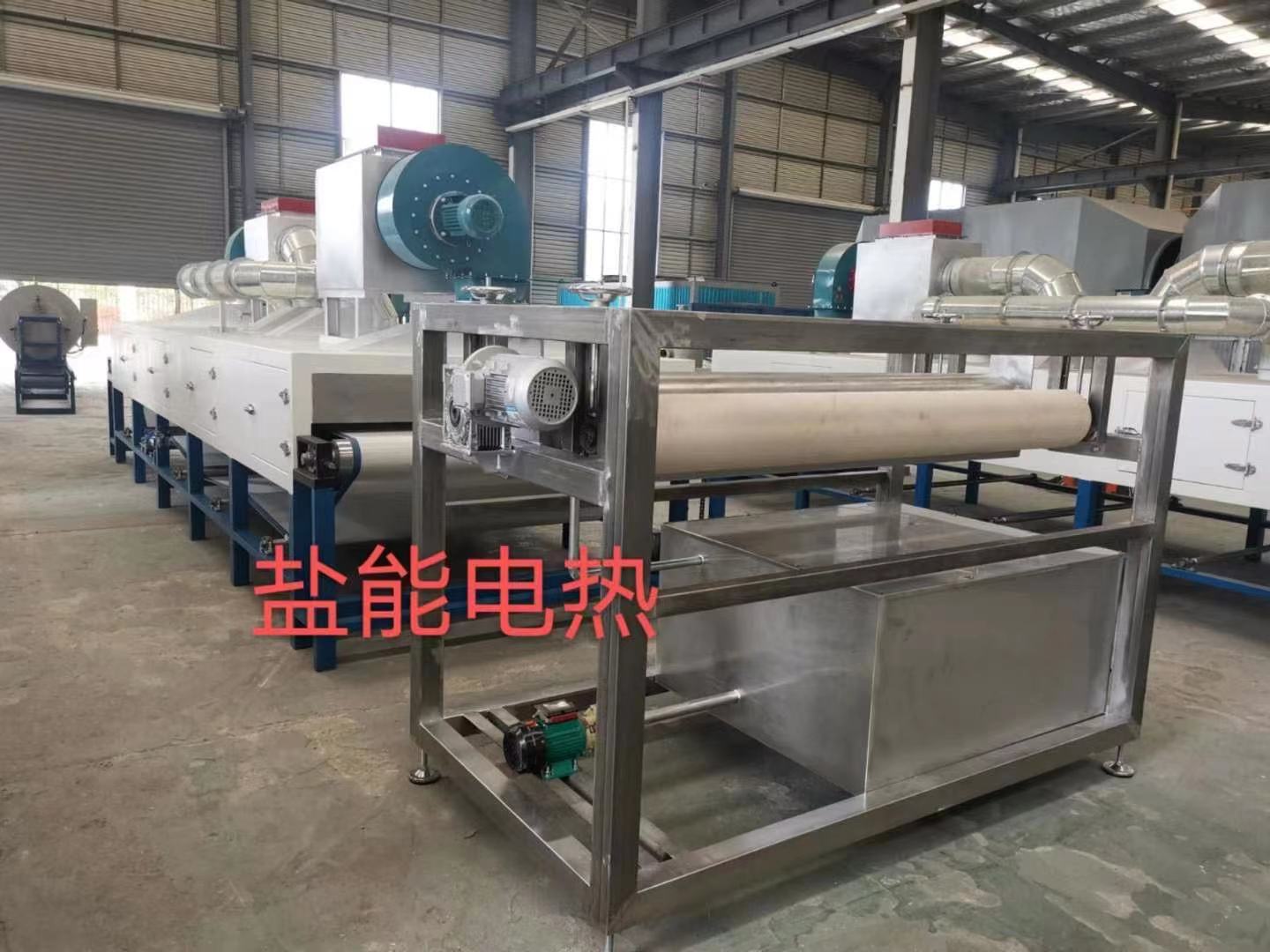 SMS   浸膠烘干生產(chǎn)線