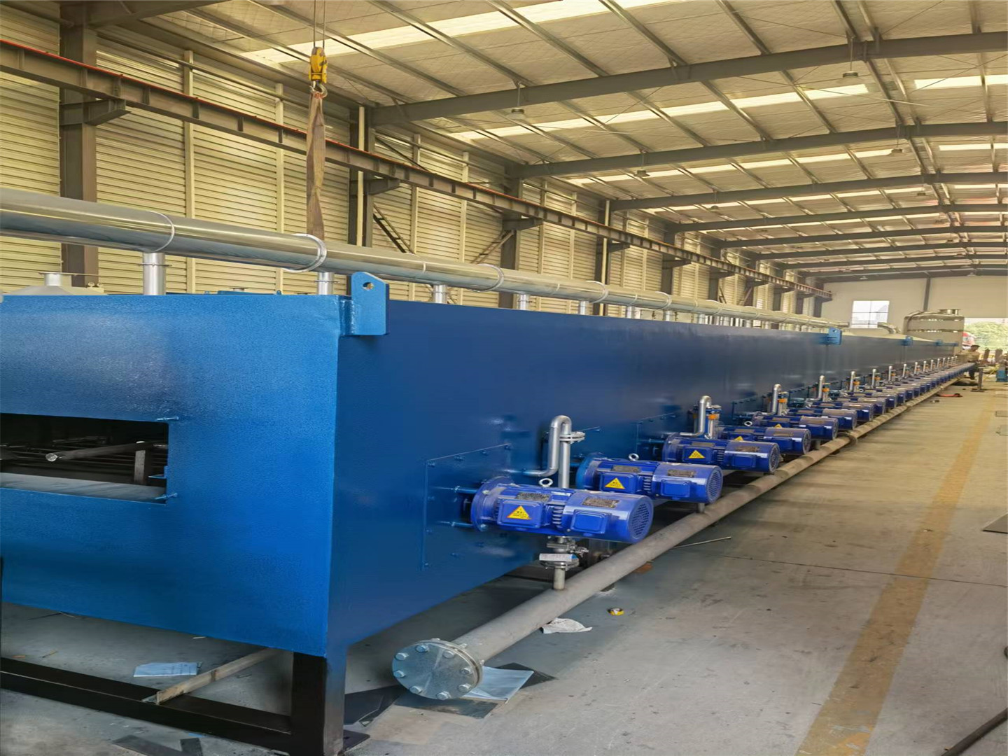 韓國曉星公司預定的碳纖維生產(chǎn)線發(fā)貨